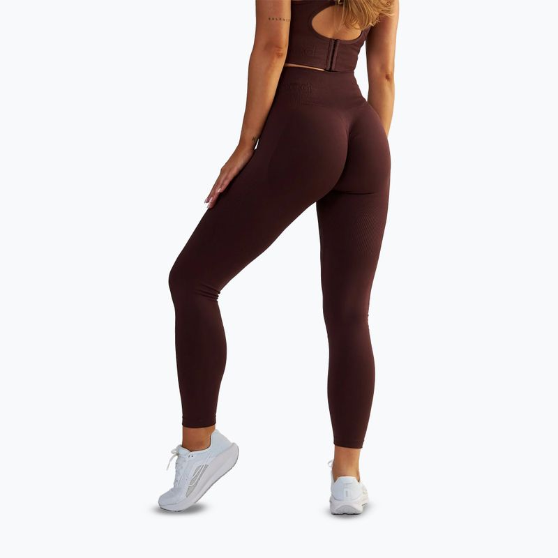 Moteriškos treniruočių tamprės BeShaped Body Boost brown 7