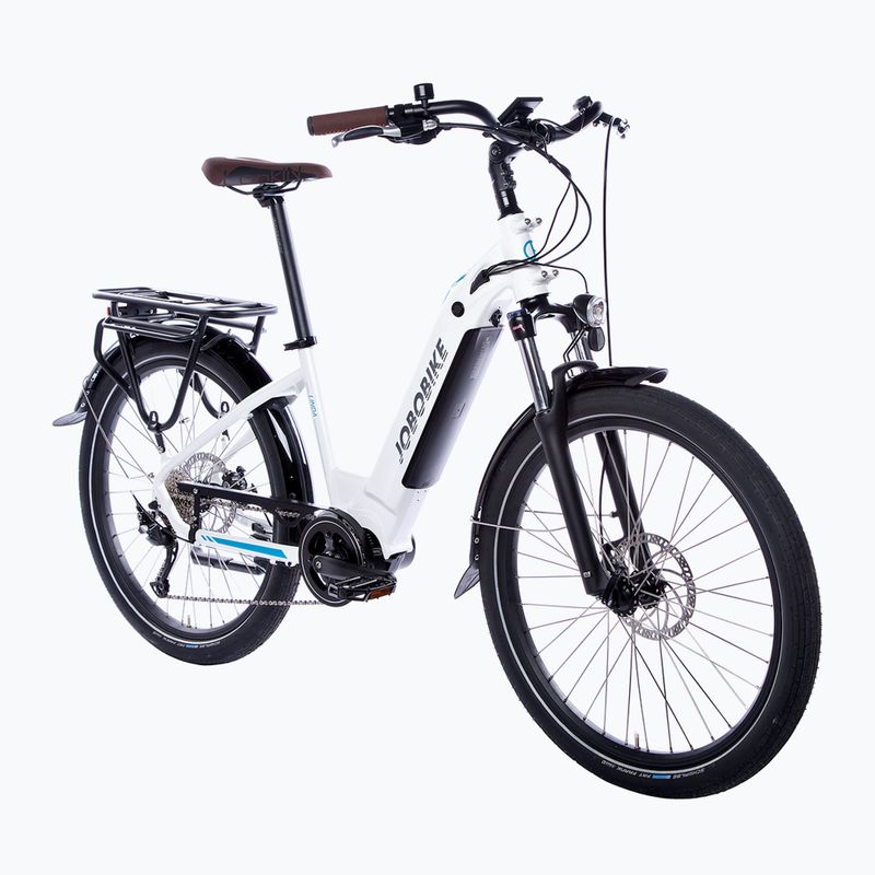Moteriškas elektrinis dviratis JOBOBIKE Linda 36V 14Ah 504Wh baltas 2