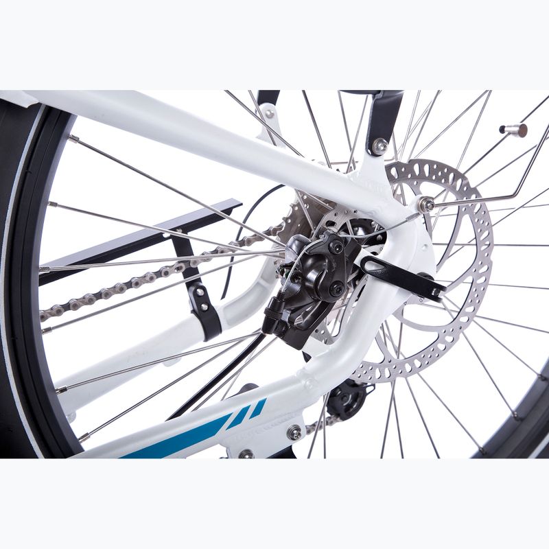Moteriškas elektrinis dviratis JOBOBIKE Linda 36V 14Ah 504Wh baltas 17