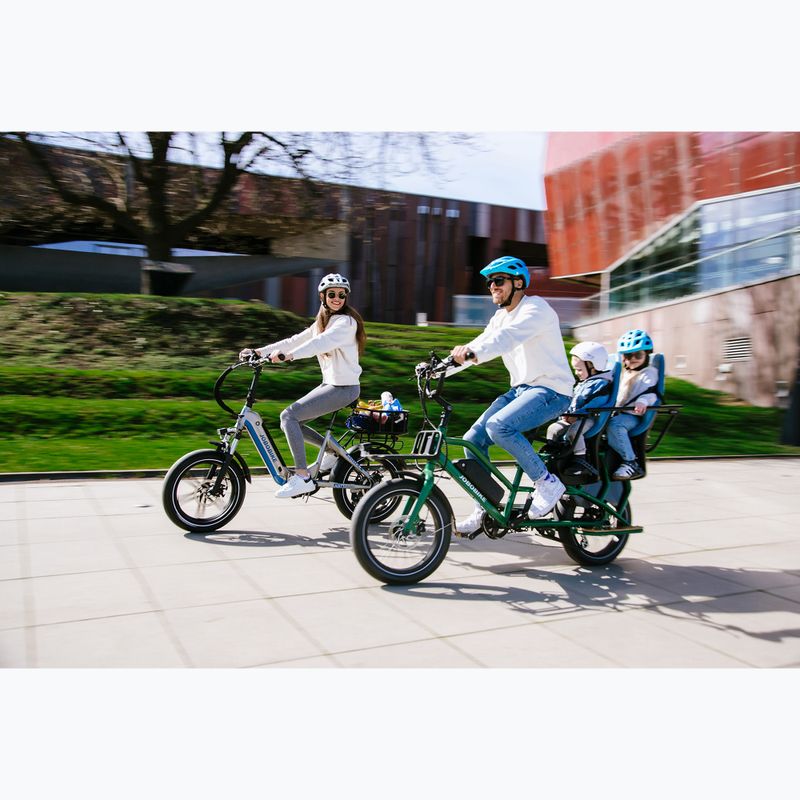Elektrinis dviratis JOBOBIKE Transer 48V 15Ah 720Wh žalias 5