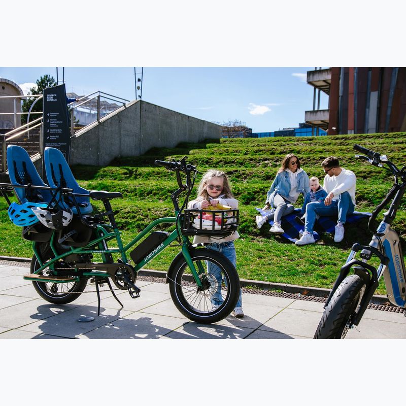 Elektrinis dviratis JOBOBIKE Transer 48V 15Ah 720Wh žalias 7