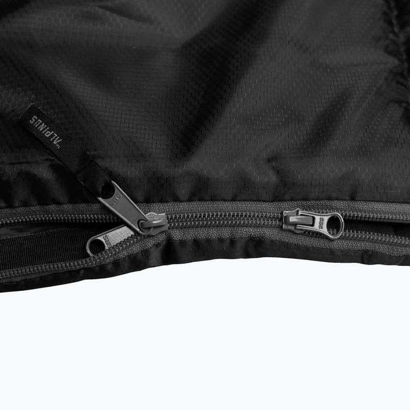 Alpinus Warm 1350 miegmaišis kairysis juodas 3