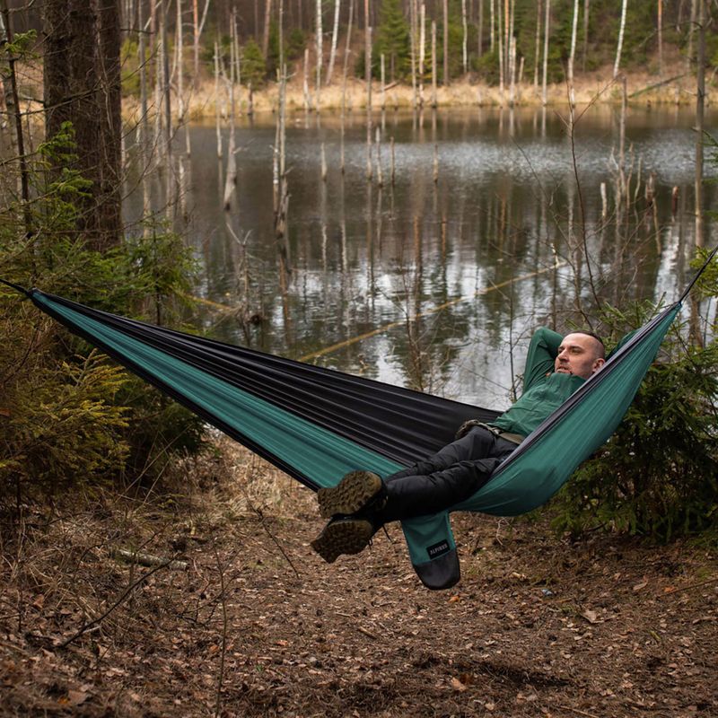 Turistinis hamakas Alpinus Letna žalias 4