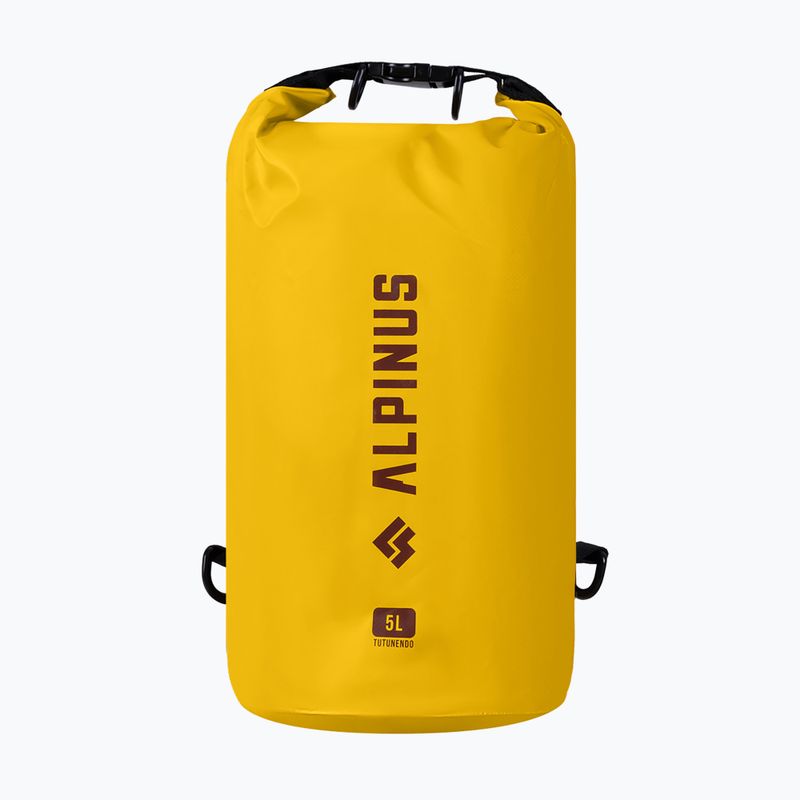 Treniruočių maišas Alpinus Tutunendo-Hobart 5 l geltonas