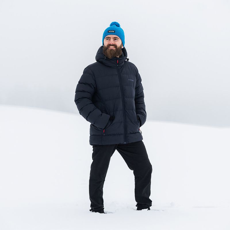 Vyriška pašiltinta striukė Alpinus Furggen navy blue 8