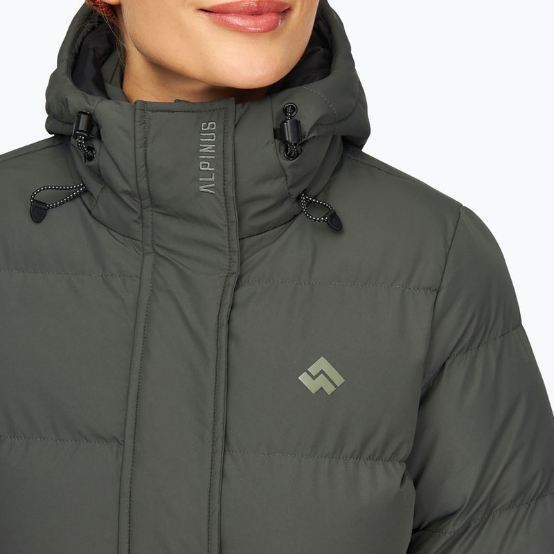 Moteriškas šiltintas paltas Alpinus Iparla olive green 4