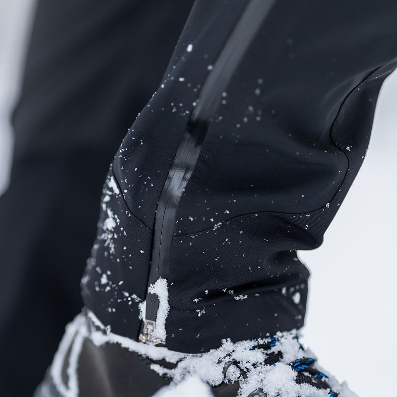 Vyriškos kelnės su membrana Alpinus Gomtu black 9