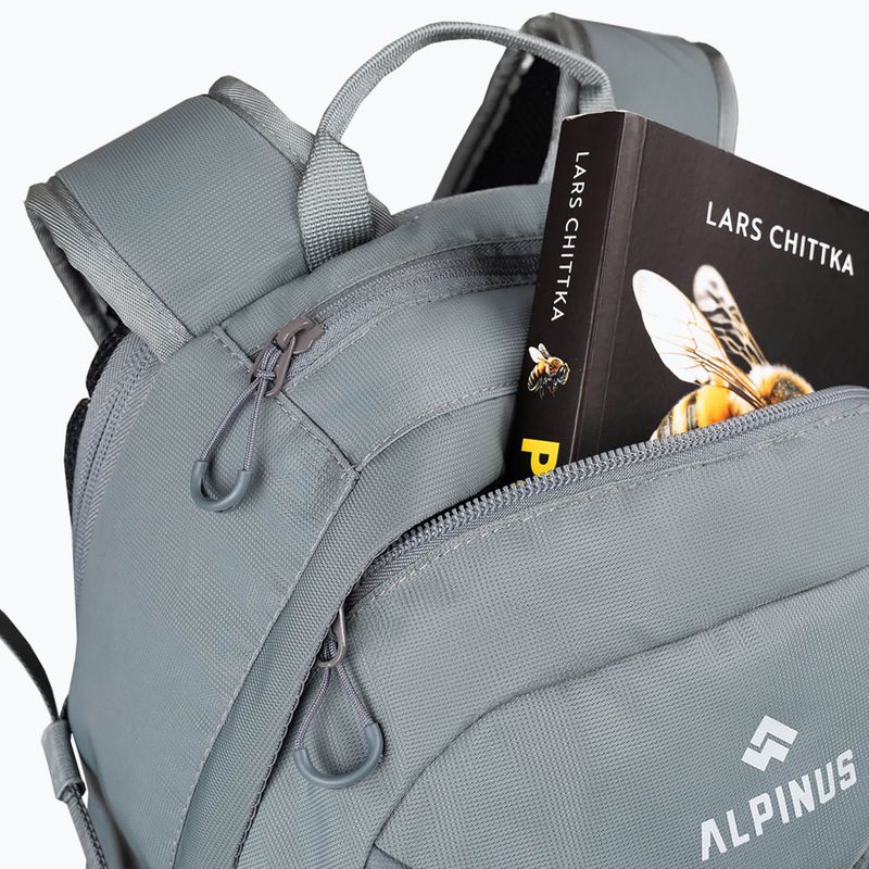 Turistinis kuprinė Alpinus Lecco 25 l  plieninė/pilka 7