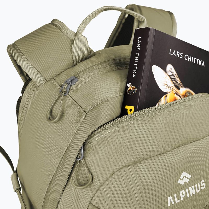 Turistinis kuprinė Alpinus Lecco 25 l šviesiai žalia 7