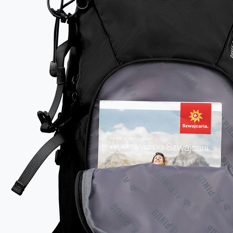 Turistinė kuprinė Alpinus Ornak 30 l juoda 9