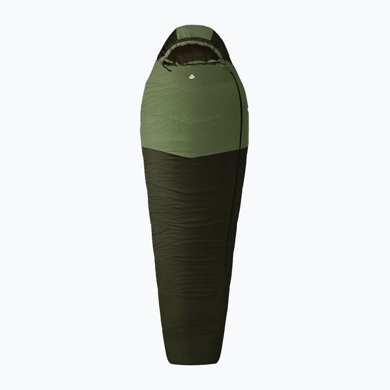 Alpinus Ultralight 1000 miegmaišis kairė žalia