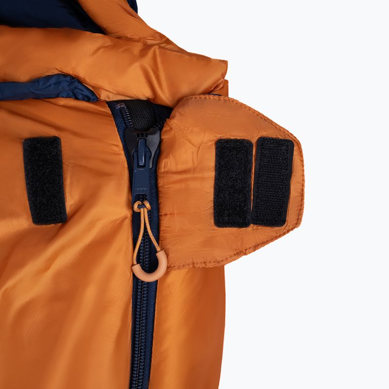 Alpinus Ultralight 850 miegmaišis kairysis oranžinis/žalias 3