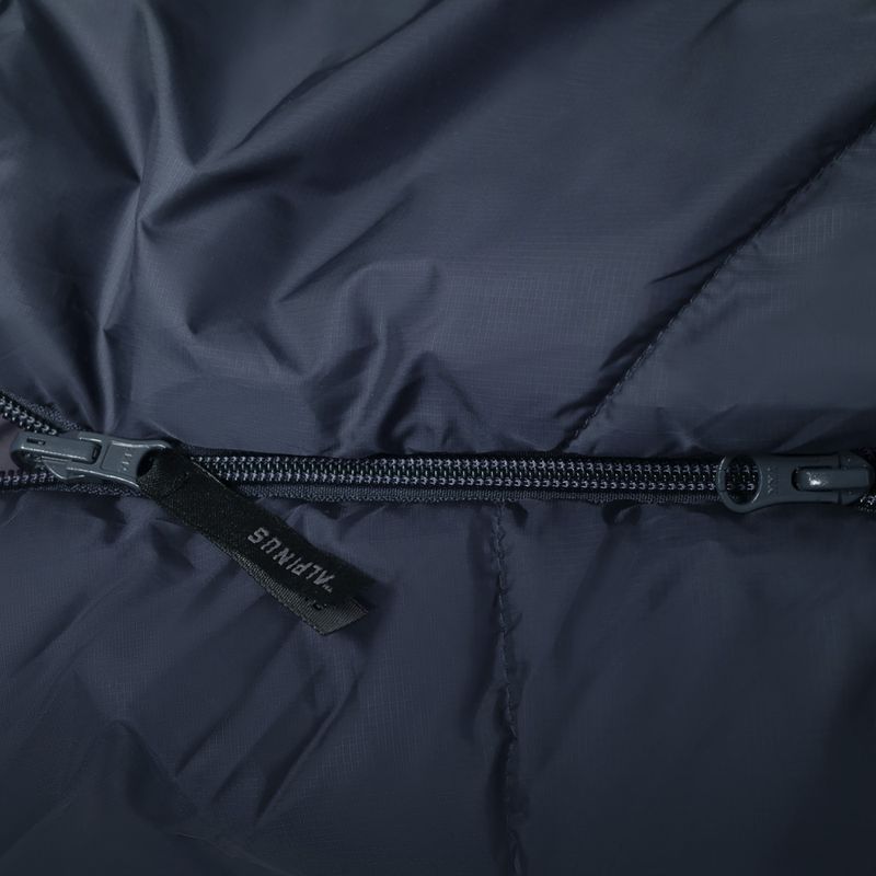 Miegmaišis Alpinus Fiber Pro 1100 dešinysis pilkas 3
