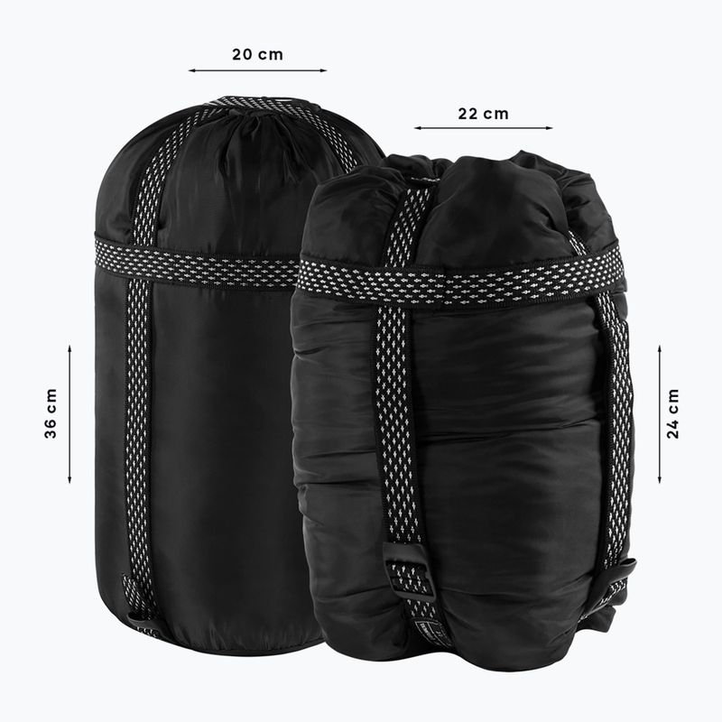 Miegmaišis Alpinus Fiber Pro 1300 dešinysis šalvijų 7