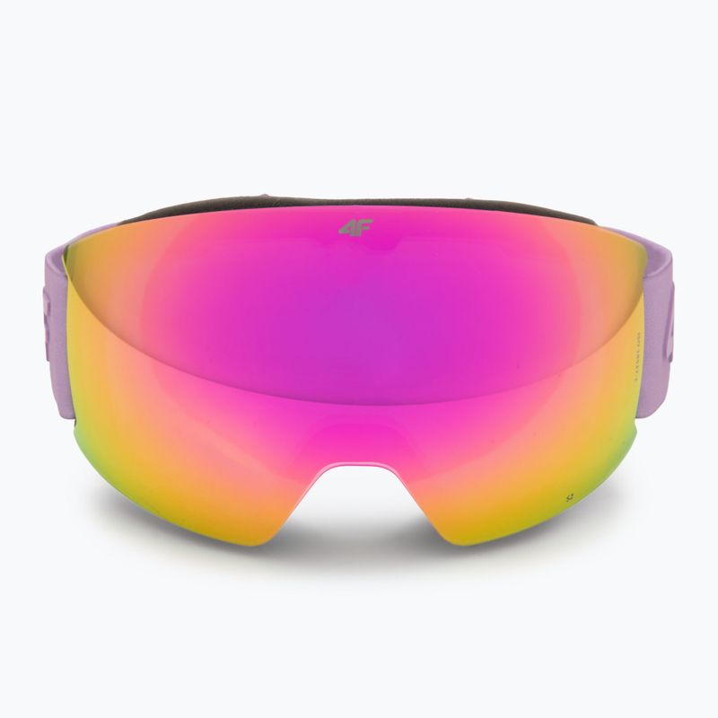 Slidinėjimo akiniai 4F U044 violet/gradient smoke 2