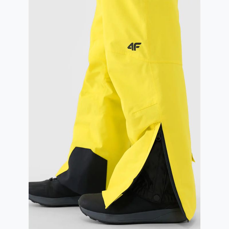 Vaikiškos slidinėjimo kelnės 4F Fnk M0953 yellow 3