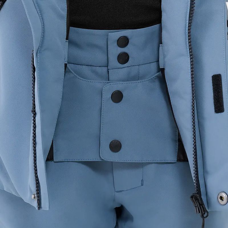 Vaikiška snieglenčių striukė 4F M0838 denim 4