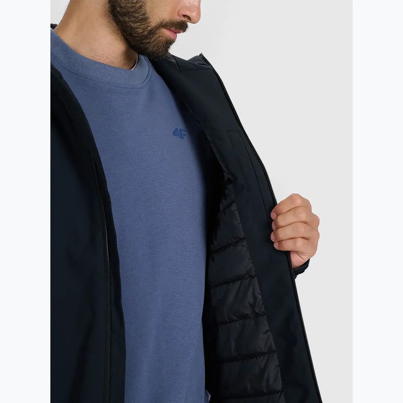 Vyriška slidinėjimo striukė 4F M0787 deep black 11