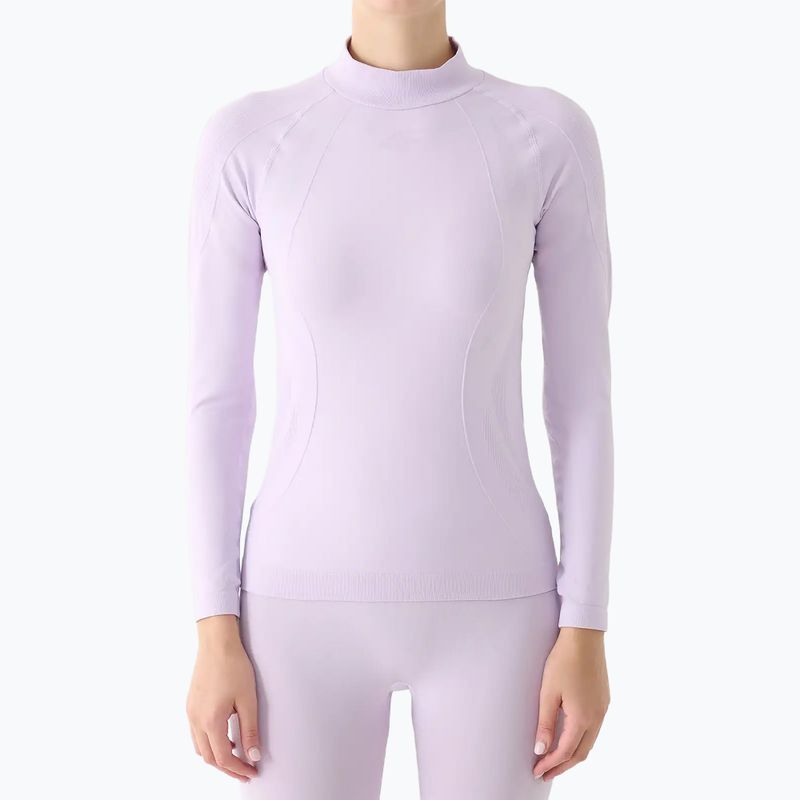 Moteriški termoaktyvūs marškinėliai 4F F216 light violet