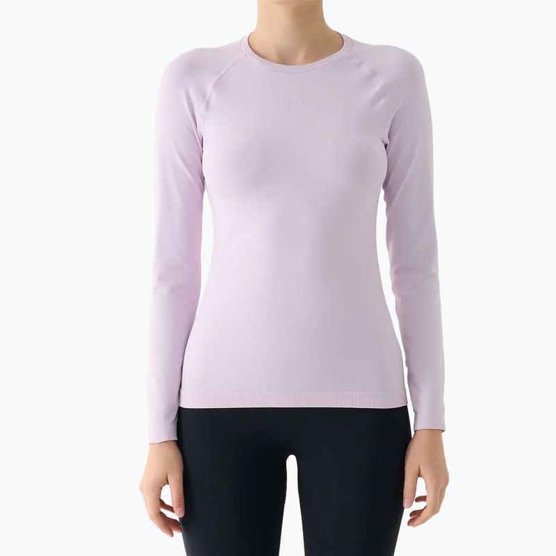 Moteriški termoaktyvūs marškinėliai 4F F220 light violet