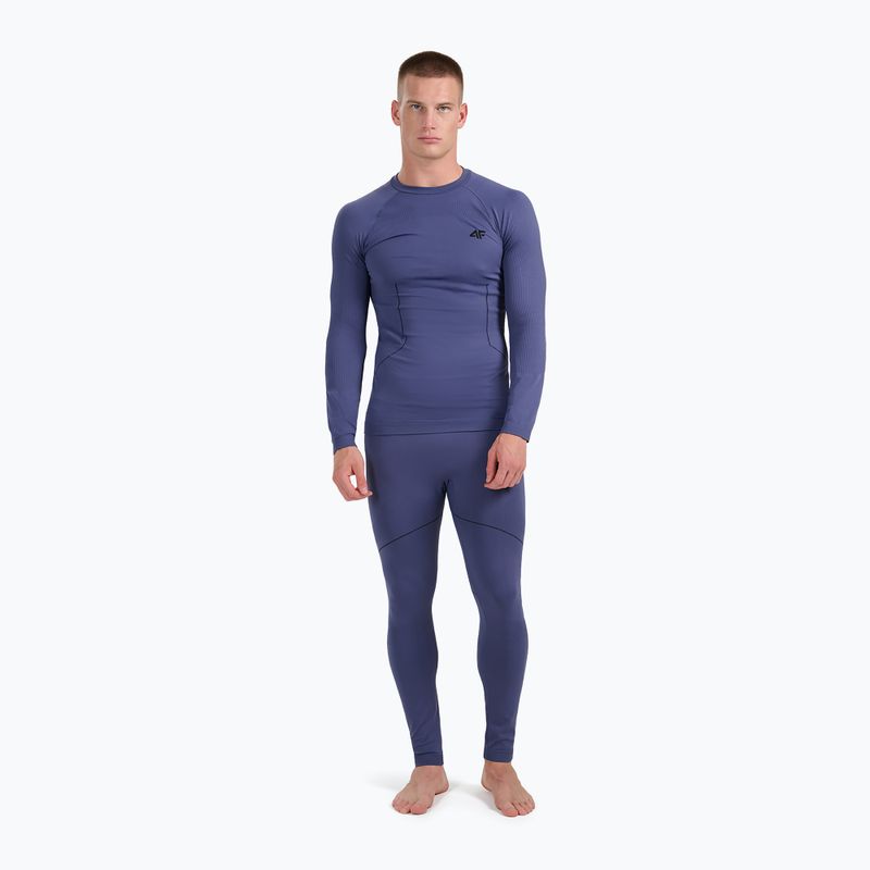 Vyriškos termoaktyvios kelnės 4F M234 denim 4