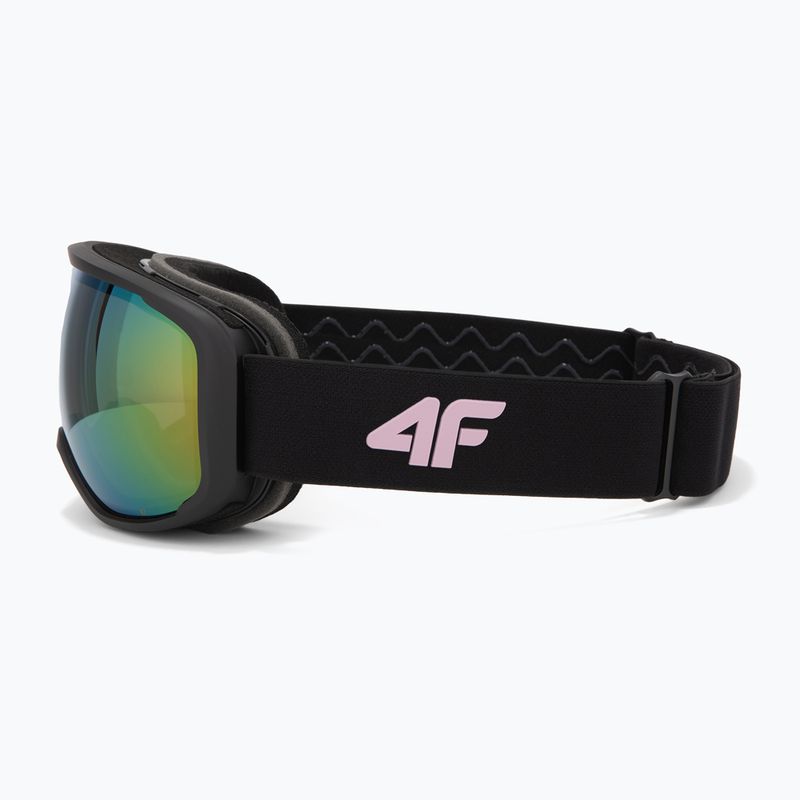 Vaikiški slidinėjimo akiniai 4F U067 black 4