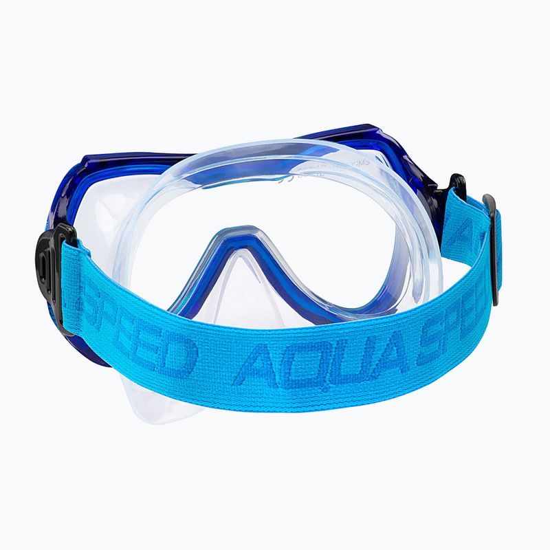 Vaikiška nardymo kaukė  AQUA-SPEED Alize FS mėlyna 2
