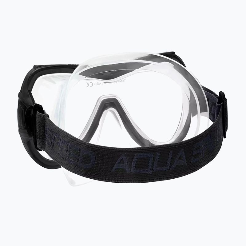 Vaikiška nardymo kaukė AQUA-SPEED Ray FS juoda 2