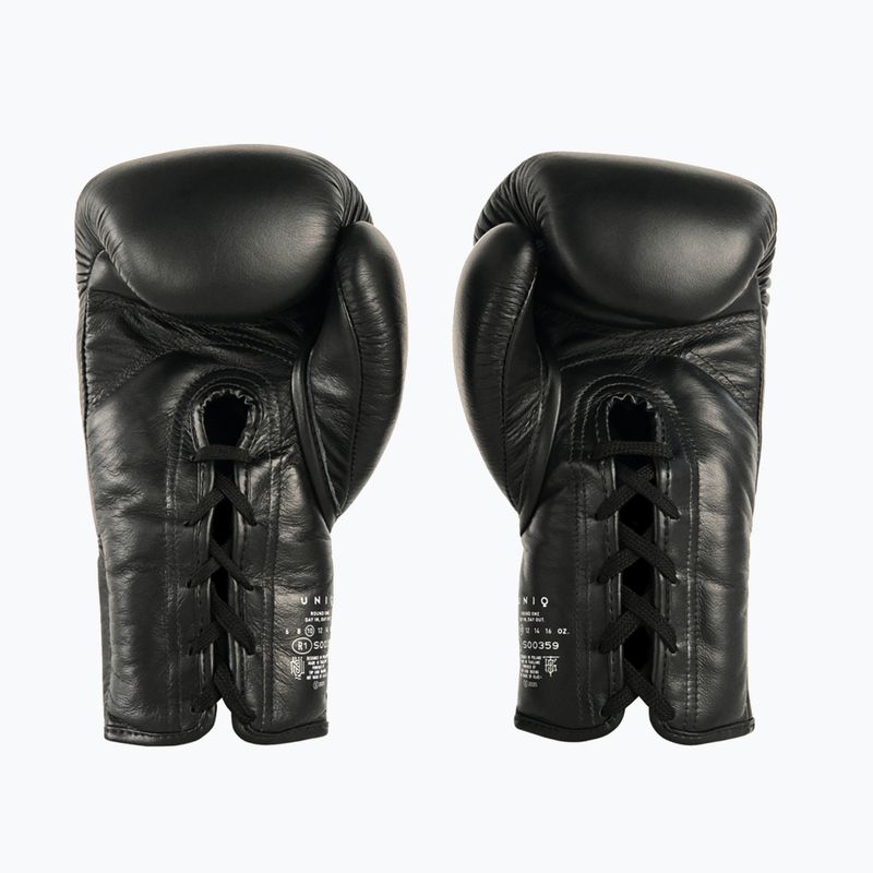 Bokso pirštinės UNIQ Laced Up technical black 2