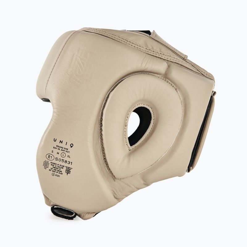 Bokso šalmas UNIQ Competition classic beige 2