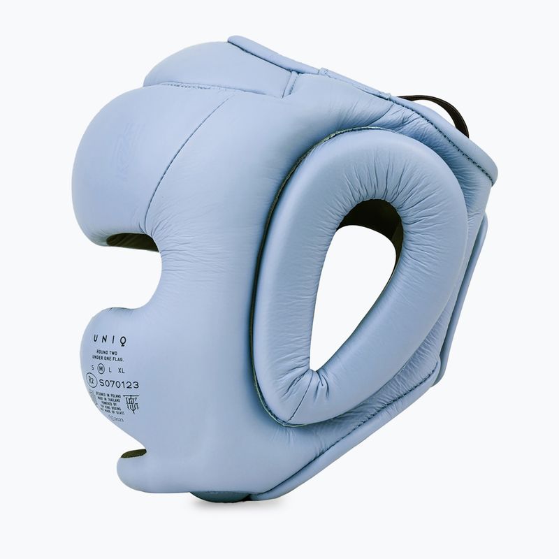 Bokso šalmas UNIQ Full Coverage light blue 2