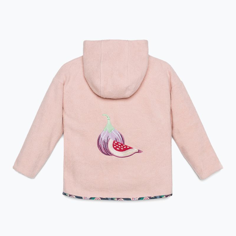 Vaikiškas šiltas megztinis KID STORY Teddy dusty pink 2