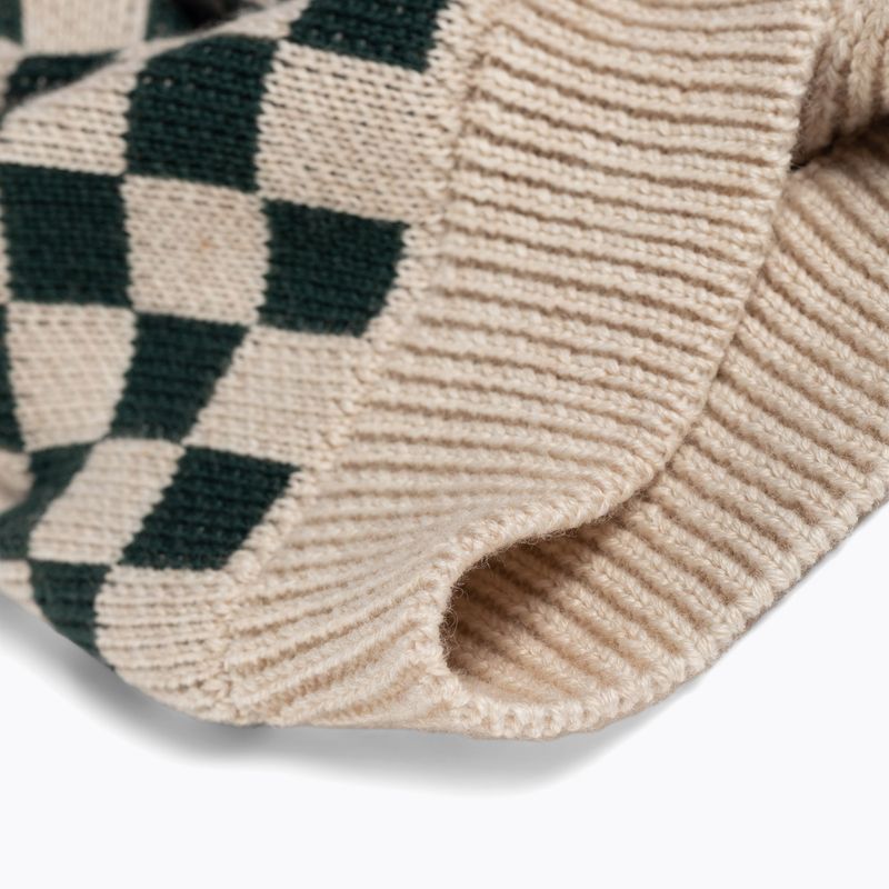 Vaikiška žieminė kepurė KID STORY Merino green chessboard 4