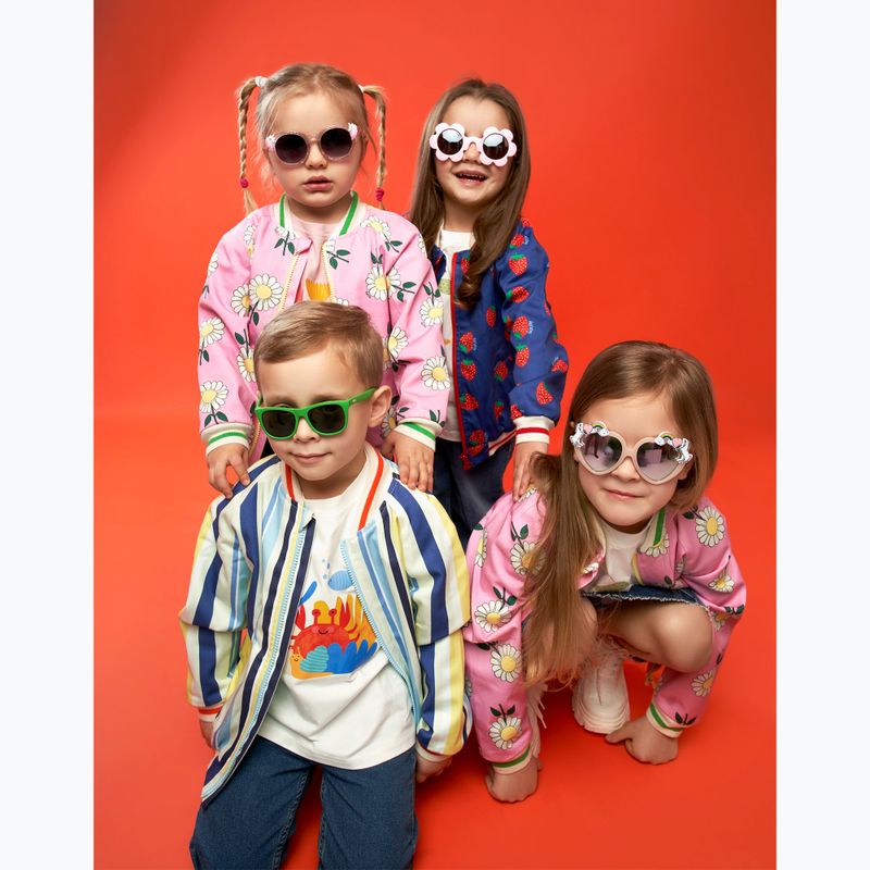Vaikiška striukė KID STORY Bio Finishing Bomber colorful stripes 11