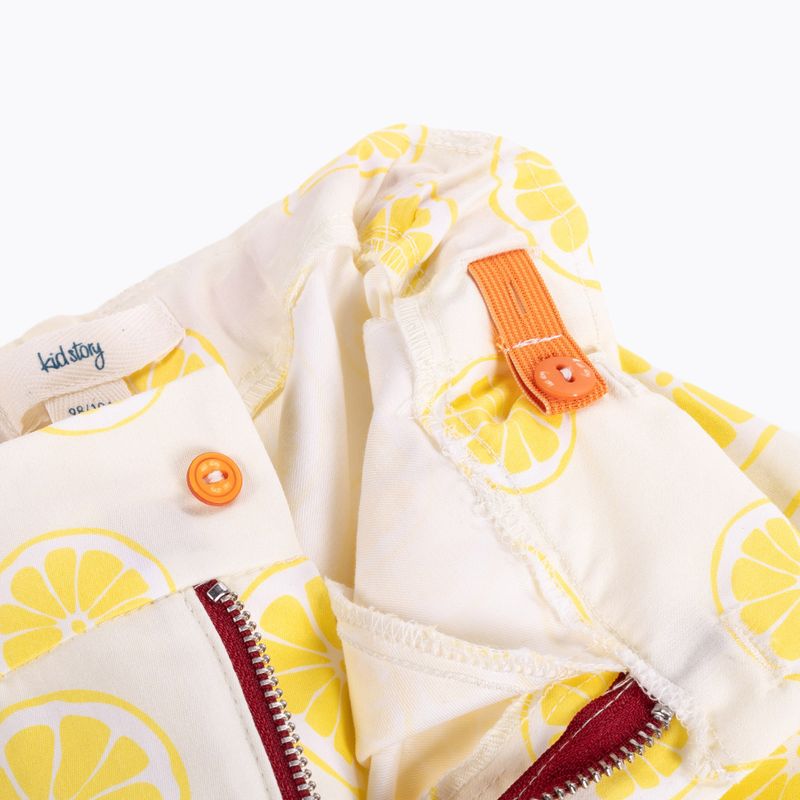 Vaikiškas komplektas KID STORY marškiniai ir šortai lime paradise 11
