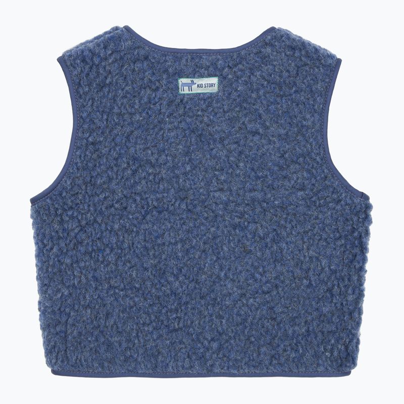 Vaikiška berankovė liemenė KID STORY Merino denim 2
