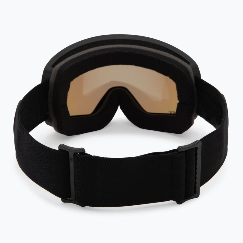 Slidinėjimo akiniai IMX Peak black matt/black/green iridium/brown 3