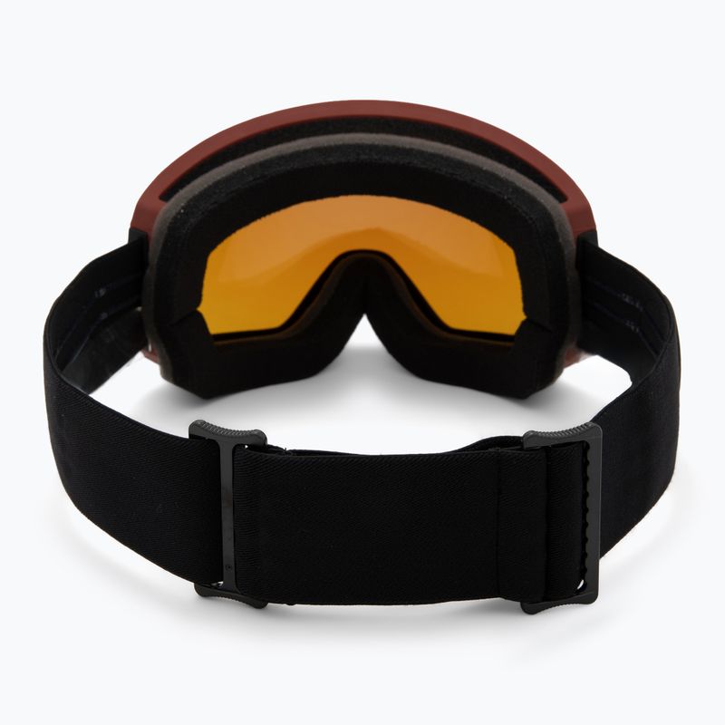 Slidinėjimo akiniai IMX Peak purple matt/black/blue iridium/brown 3