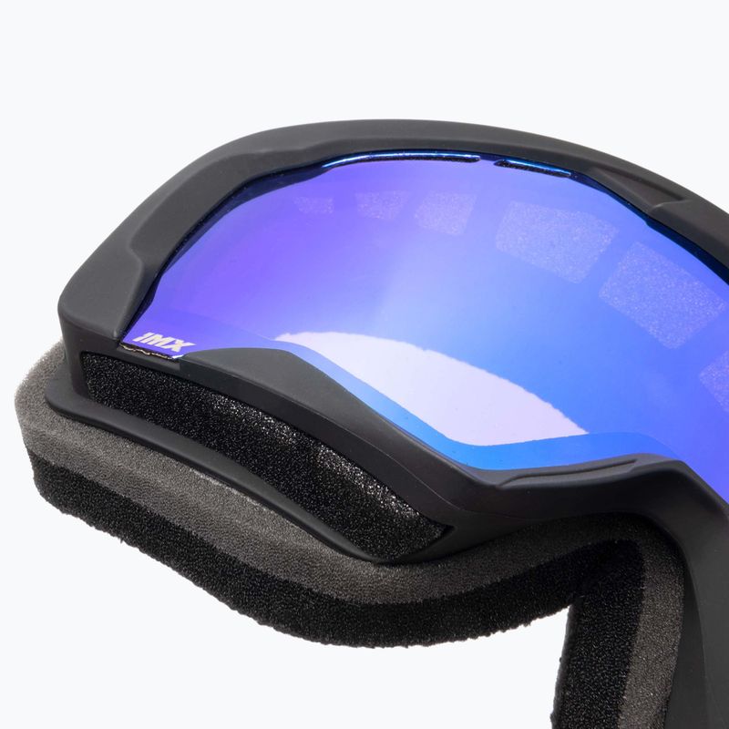 Slidinėjimo akiniai IMX Snow matt black/black/green iridium/brown 11