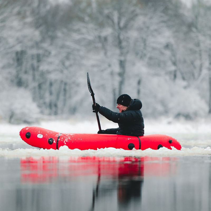 Atviras pontonas Pinpack Packraft Opty red 4