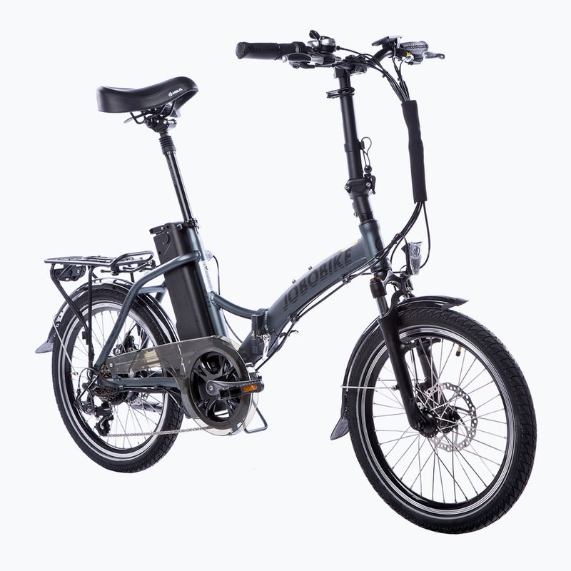 Elektrinis dviratis JOBOBIKE Sam 36V 13Ah 468Wh pilkas 2