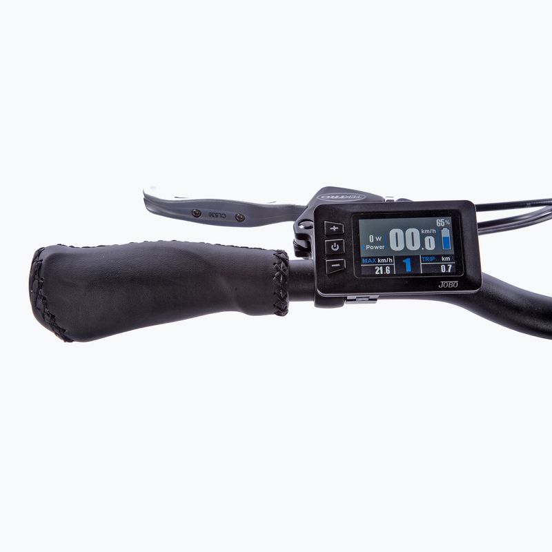 Elektrinis dviratis JOBOBIKE Sam 36V 13Ah 468Wh pilkas 6