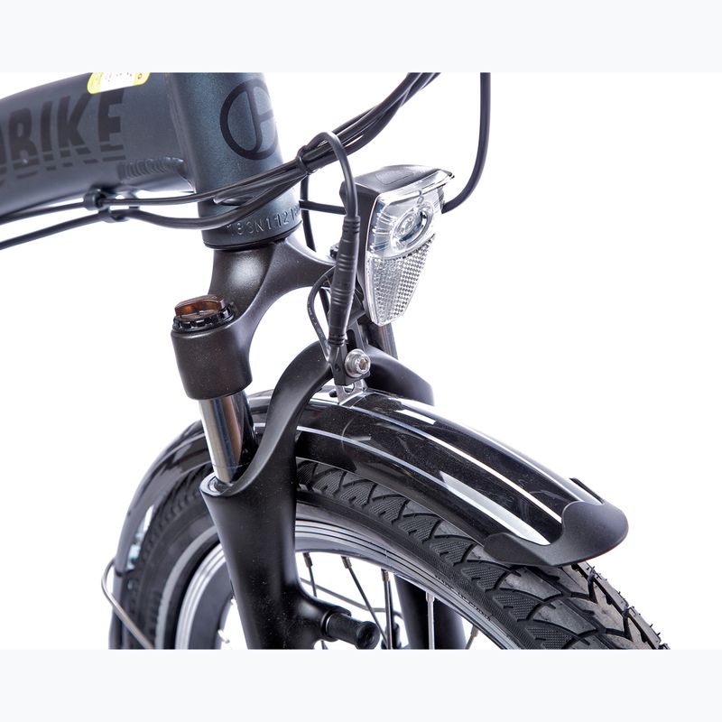 Elektrinis dviratis JOBOBIKE Sam 36V 13Ah 468Wh pilkas 9