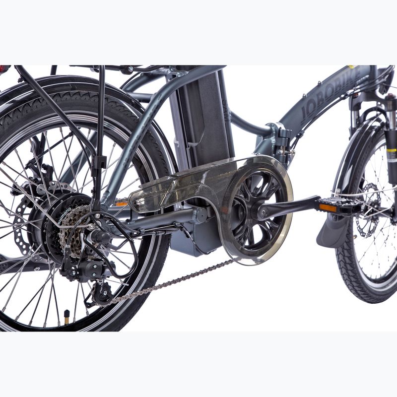 Elektrinis dviratis JOBOBIKE Sam 36V 13Ah 468Wh pilkas 13