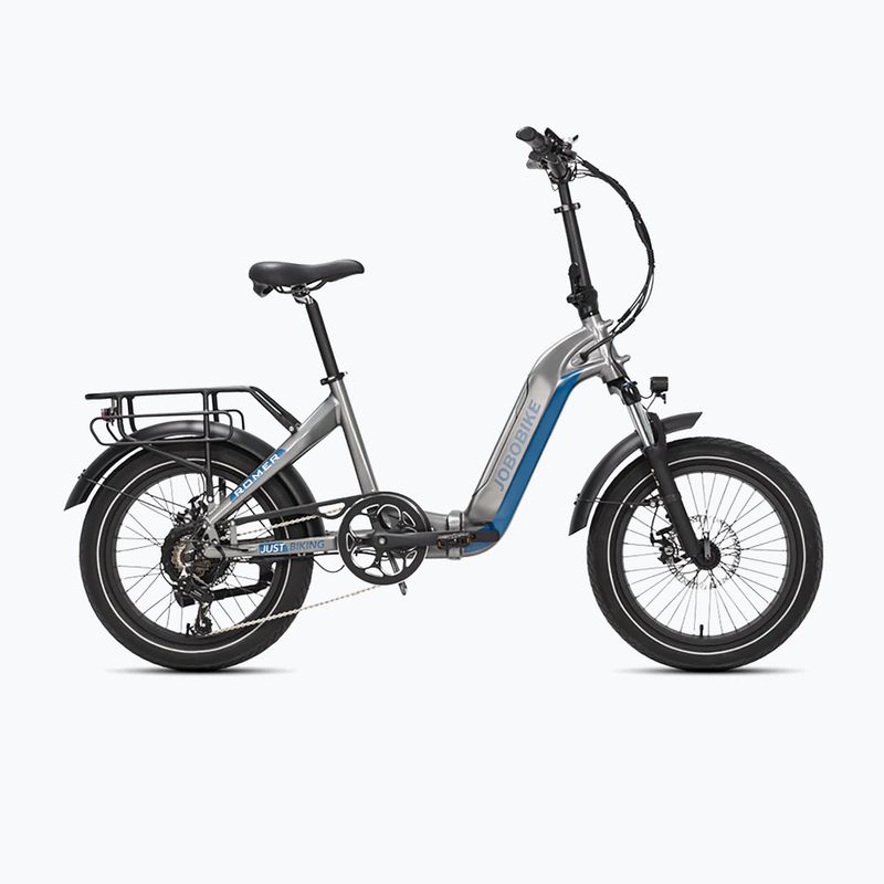 Elektrinis dviratis JOBOBIKE Romer 48V 14Ah pilkas