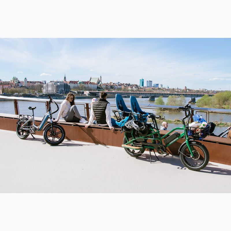 Elektrinis dviratis JOBOBIKE Romer 48V 14Ah pilkas 8