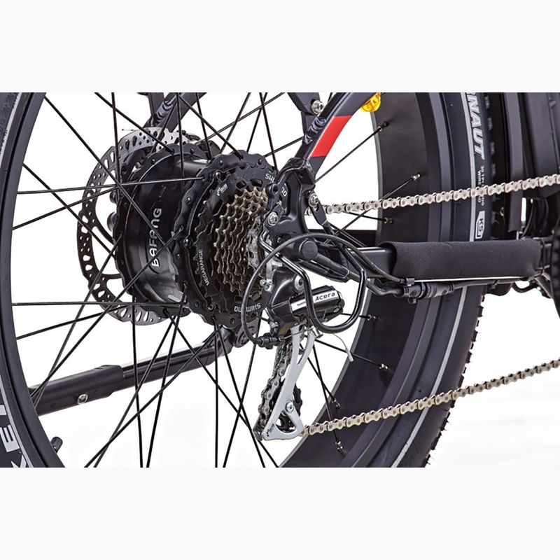 Elektrinis dviratis JOBOBIKE Robin  48V 15Ah juodas 4
