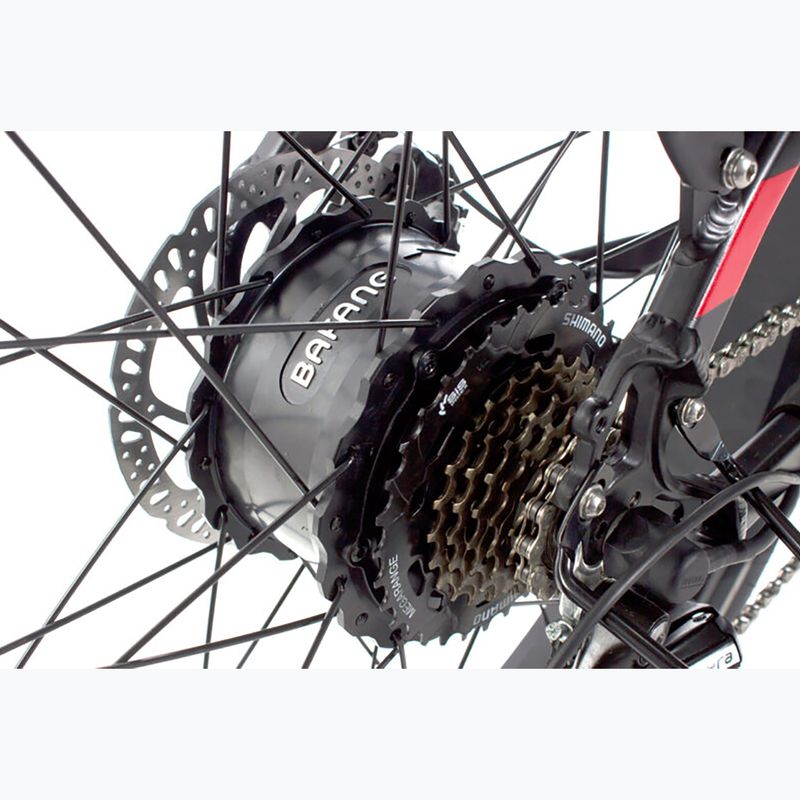 Elektrinis dviratis JOBOBIKE Robin  48V 15Ah juodas 5