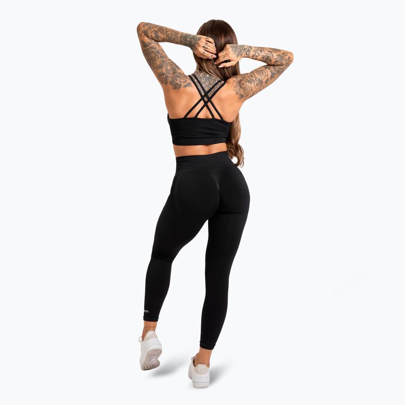 Treniruočių liemenėlė Gym Glamour Push Up 2.0 black 4