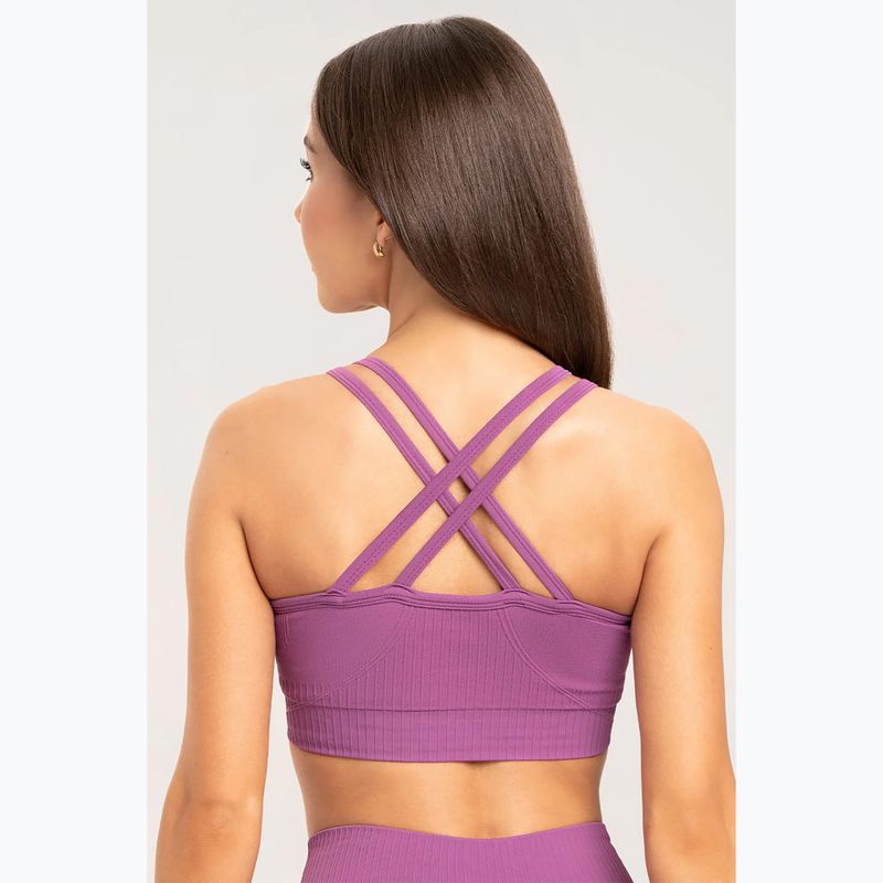 Treniruočių liemenėlė Gym Glamour Push Up 2.0 merry berry 2
